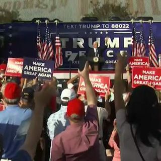 Vice President Mike Pence holds back-to-back campaign rallies in Central Florida