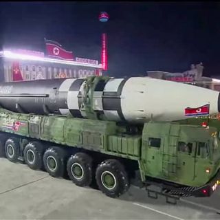 North Korea unveils massive new missile in move U.S. calls 'disappointing'