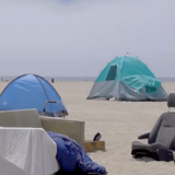 Homeless Encampments Spread to Beaches, Golf Courses As City Takes Hands-Off Approach