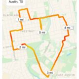 Austin man runs a Texas-shaped running trail in his neighborhood