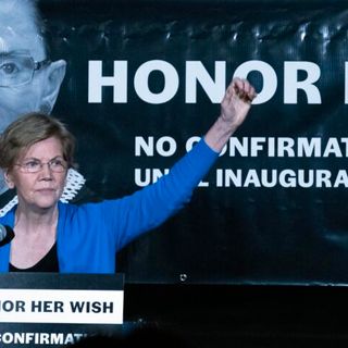 'The last gasp of a corrupt Republican leadership': Elizabeth Warren slams Amy Coney Barrett's confirmation hearing