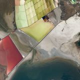 Behold, the Great Salt Lake's Wonderfully Colorful Salt Pans, From Space