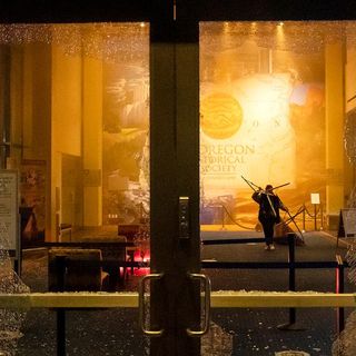 Man facing charges after damage to Oregon Historical Society in Portland protests | CNN