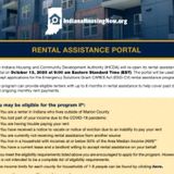 Indiana reopens rental assistance portal for tenants with pending eviction cases