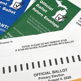 2.85 million absentee ballots requested so far in Michigan, nearly 1 million returned