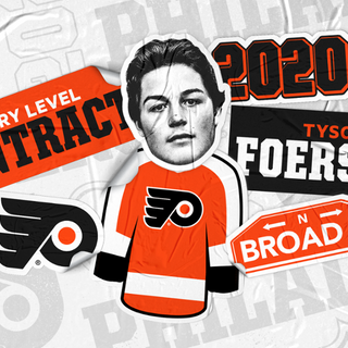 Flyers sign RW Tyson Foerster to entry-level contract