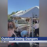 Surveillance Video Shows Moment SUV Crashes Into Outdoor Diners At SJ Restaurant