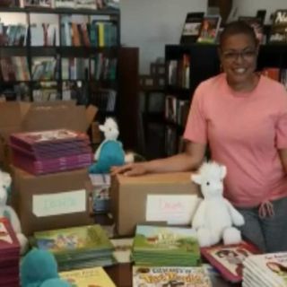 Houston native provides books and toys to children in Lake Charles