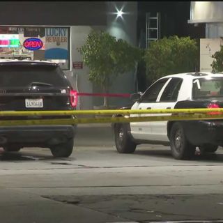 LAPD: Suspect fatally shot by police after threatening group of people at South L.A. gas station
