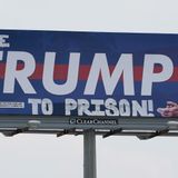 Trump billboard in Houston goes viral after being vandalized