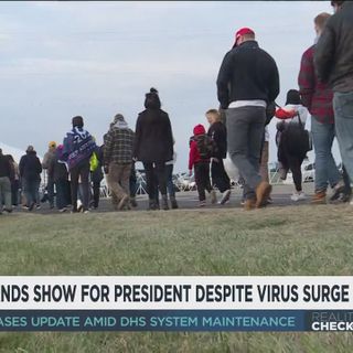 Thousands defy requests of medical officials, attend Trump rally in Janesville