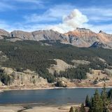 Wildfire sparks west of Silverton in San Juan National Forest