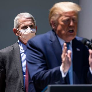 Trump says Fauci is ‘a nice guy’ but not ‘a team player’ after calling doctor ‘a disaster’ the day before