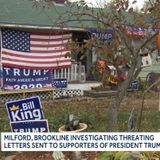 Trump Supporters in New Hampshire Receive Letters Threatening to Burn Down Their Homes "Should Trump Not Concede Election"