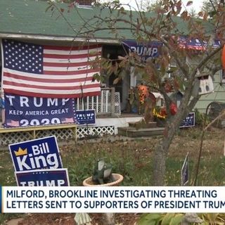 Trump Supporters in New Hampshire Receive Letters Threatening to Burn Down Their Homes "Should Trump Not Concede Election"