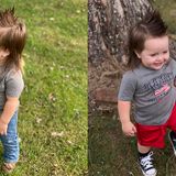 Tennessee toddler vies for top prize in mullet championship