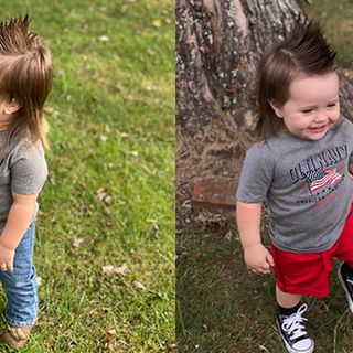 Tennessee toddler vies for top prize in mullet championship