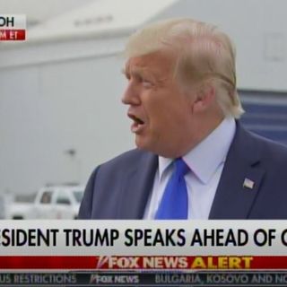 "What'd He Have Yesterday? 32 People, 35 People Showed Up?" - Hah! - President Trump Knocks Obama's "Crowds" and Warns Media "Red Wave Is Rising!" (VIDEO)