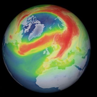 Ozone hole three times the size of Greenland opens over the North Pole