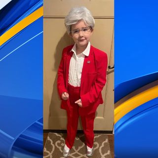 9-year-old girl going as Gov. Kay Ivey for Halloween