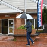 Harford County voter arrested after refusing to wear a mask inside polling place, police say