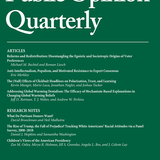 Rise of Trump, The Fall of Prejudice? Tracking White Americans’ Racial Attitudes Via A Panel Survey, 2008–2018