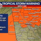 Tropical Storm Warning: Zeta causing widespread wind damage across North Georgia