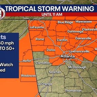 Tropical Storm Warning: Zeta causing widespread wind damage across North Georgia