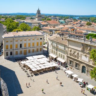 Knifeman shot dead in Avignon 'part of far-right group' & made 'nazi-salute