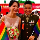 Same sex couples marry in mass military wedding -- a first for Taiwan's armed forces | CNN