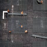 AI that scans a construction site can spot when things are falling behind