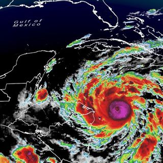 Rapidly intensifying Hurricane Eta is now a major Category 4 hurricane bearing down on the coast of Nicaragua