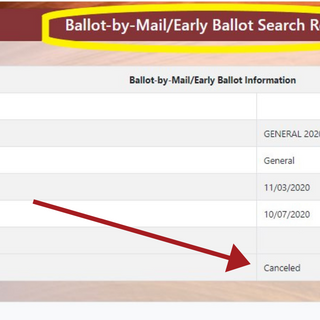 What it means when your Arizona ballot status says 'canceled'