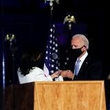 Biden and Harris address the nation, basking in victory and pledging to work for unity