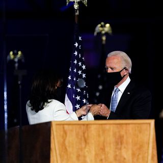 Biden and Harris address the nation, basking in victory and pledging to work for unity