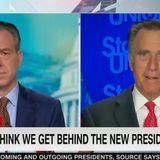 Mitt Romney rejects Trump’s voter fraud claims, says it’s time to ‘get behind the new president’