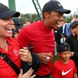 Emotional Tiger Woods relives Masters victory in interview with CBS' Jim Nantz