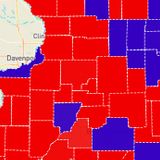 [MAP] See how each Illinois county voted in the presidential election