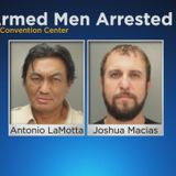 Philadelphia Police Release Mugshots Of Virginia Men Charged With Carrying Weapons Near Pennsylvania Convention Center