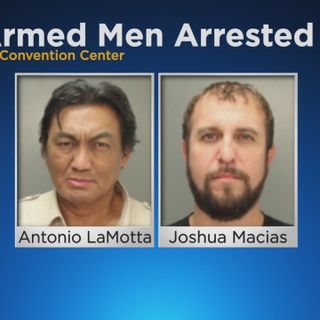 Philadelphia Police Release Mugshots Of Virginia Men Charged With Carrying Weapons Near Pennsylvania Convention Center