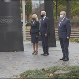 President-elect Joe Biden Makes Surprise Appearance At Philadelphia's Korean War Memorial On Veterans Day