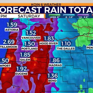 Potential storm with damaging wind, heavy rain, Cascades snow arriving Friday the 13th