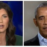 Kristi Noem shreds Obama’s ‘ridiculous message’, suggests he get a clue and lays down some inconvenient truths