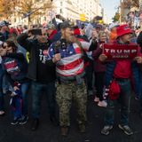 Trump Supporters, Counterprotesters Clash At D.C. Rally Contesting Biden's Victory