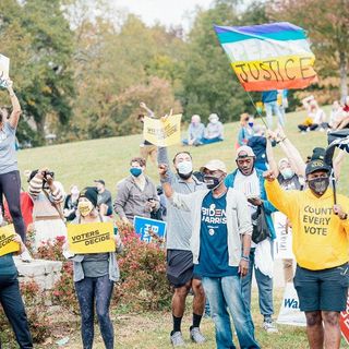 She Worked to Turn Georgia Blue and Got Arrested for It. Again.