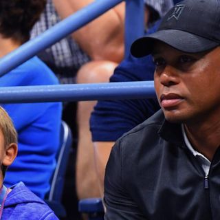 Tiger Woods and son Charlie to compete together for first time