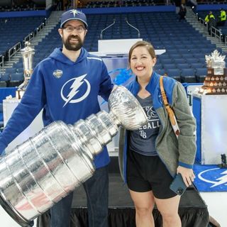 The Lightning's Michael Peterson is an NHL analytics pioneer