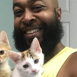 This ex-rapper aims to change the perception of Black men in cat rescue