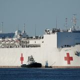 Mysterious Covid-19 outbreak forces US Navy to quarantine 116 crew on HOSPITAL ship treating handful of non-coronavirus patients