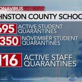 Johnston County schools have had over 1,300 students in quarantine in November :: WRAL.com